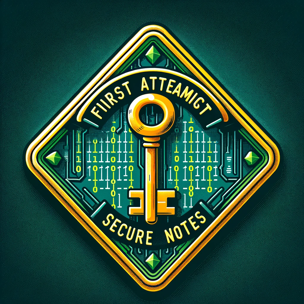 Perfect Secure Notes on the first attempt