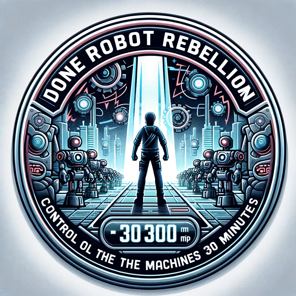 Done Robot Rebellion: Control the Machines within 30 minutes