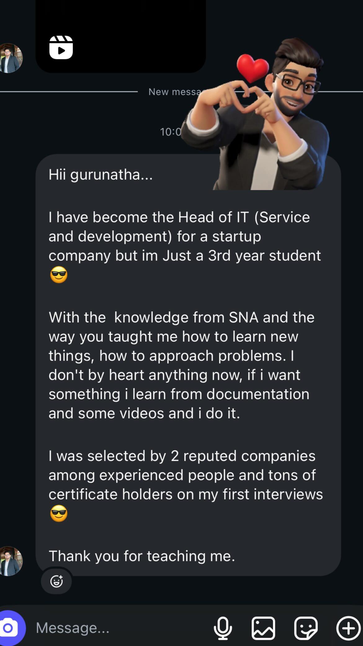 SNA student