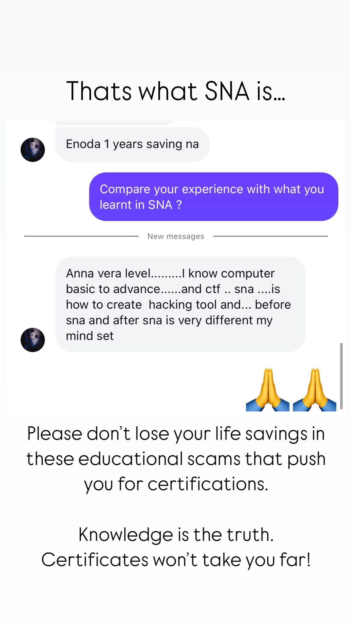 SNA student