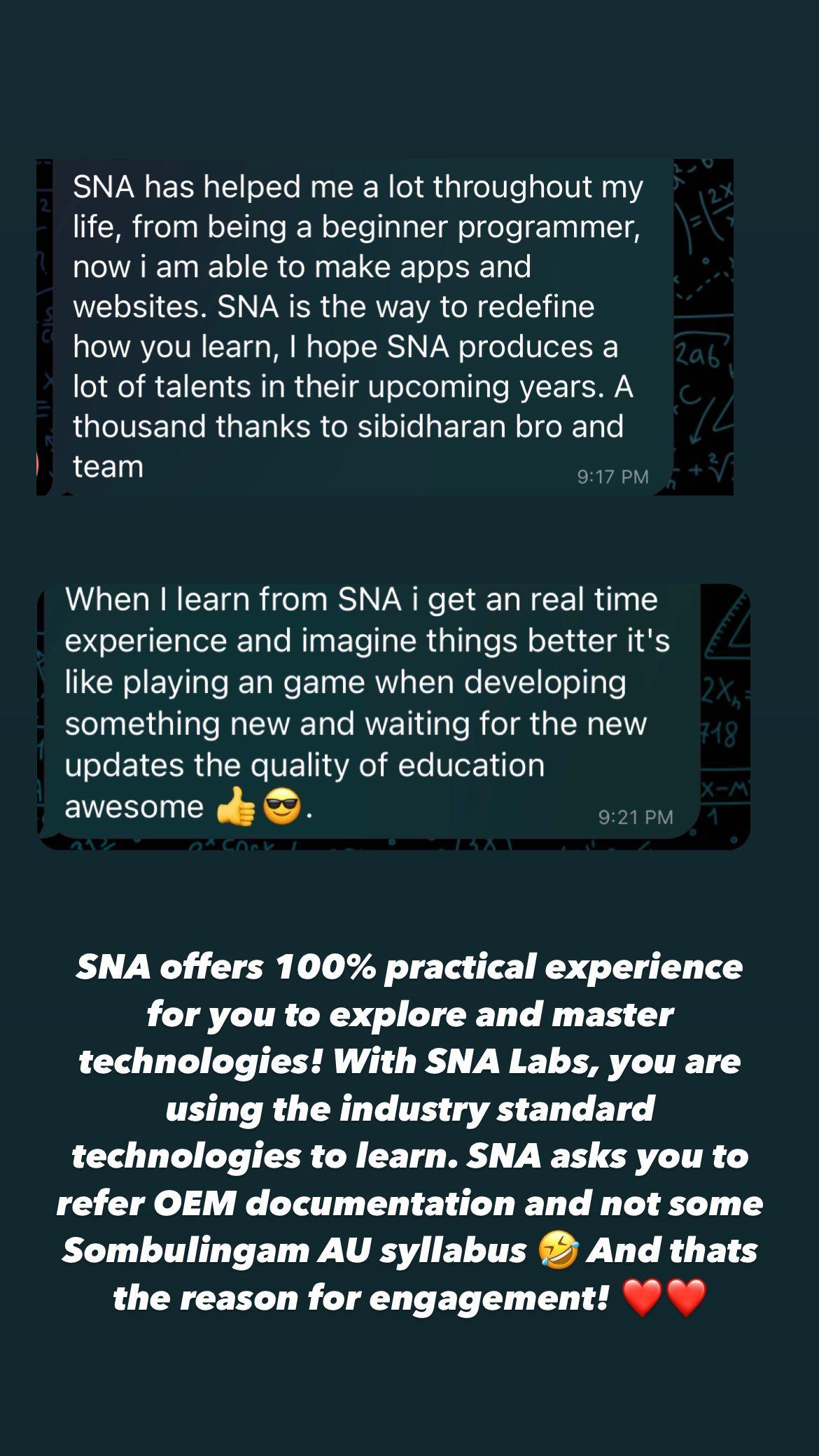 SNA student