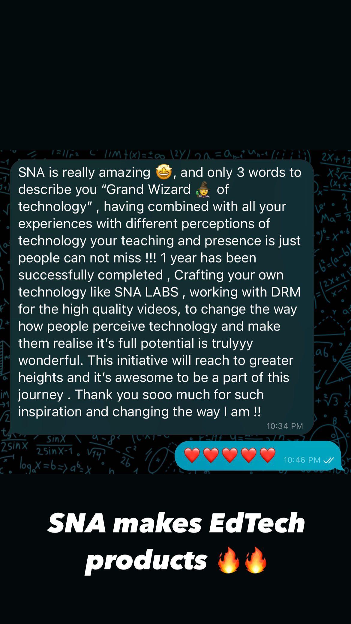 SNA student