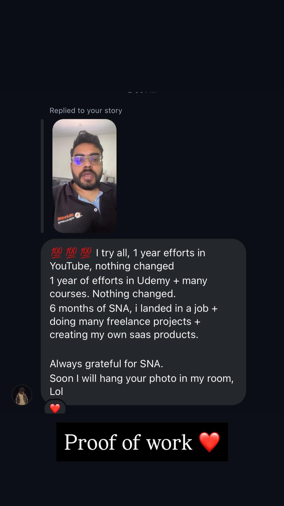 SNA student