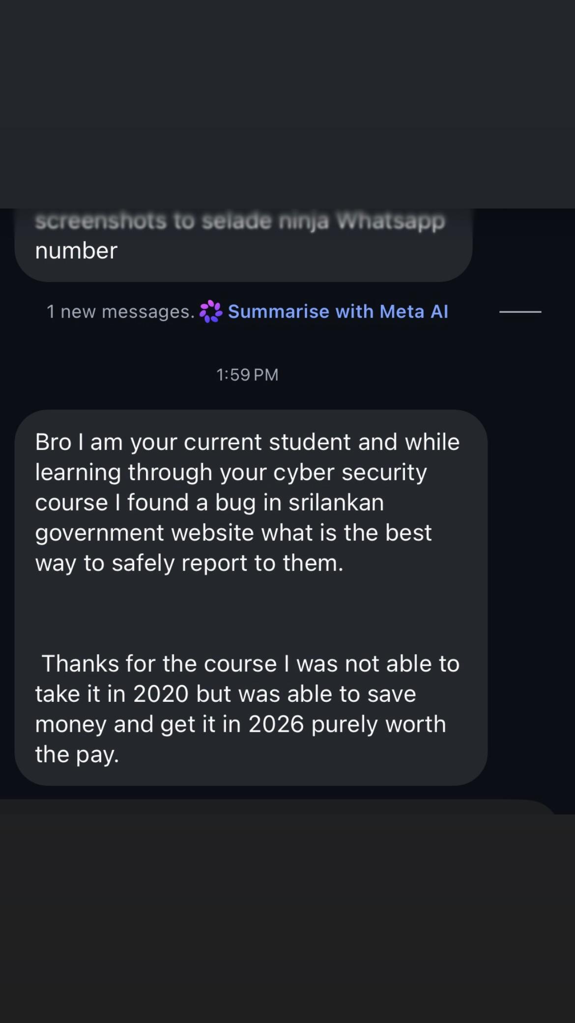 SNA student
