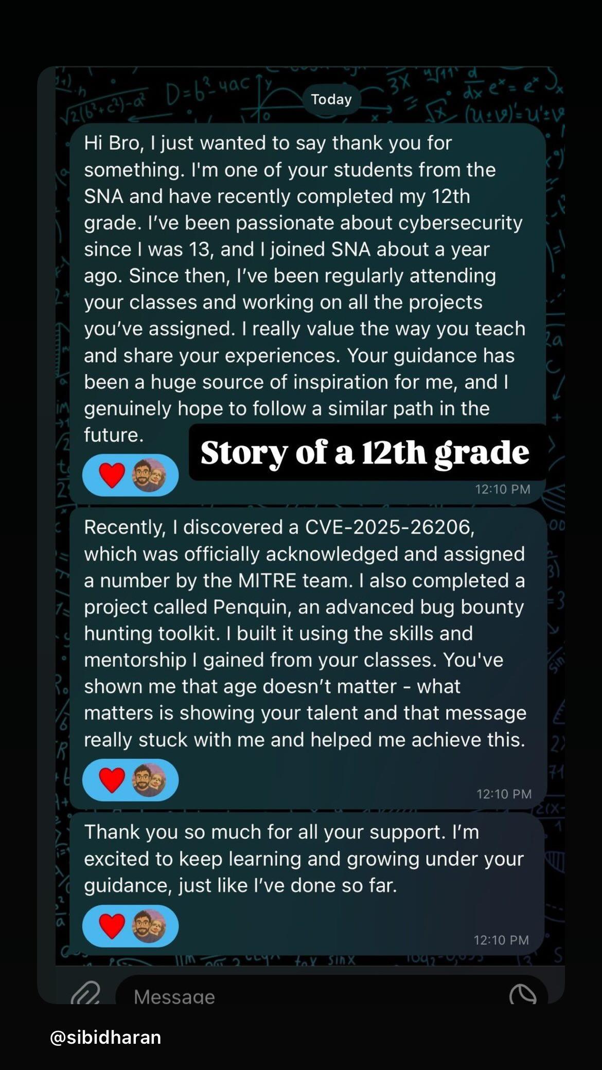 SNA student